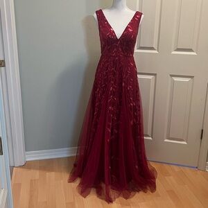 NWOT Ever Pretty Sequined Special Occasion/Prom Dress-Full Length